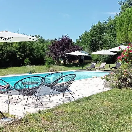 Lüks kamp alanı Yourte Maison Oya Montreal (Gers)