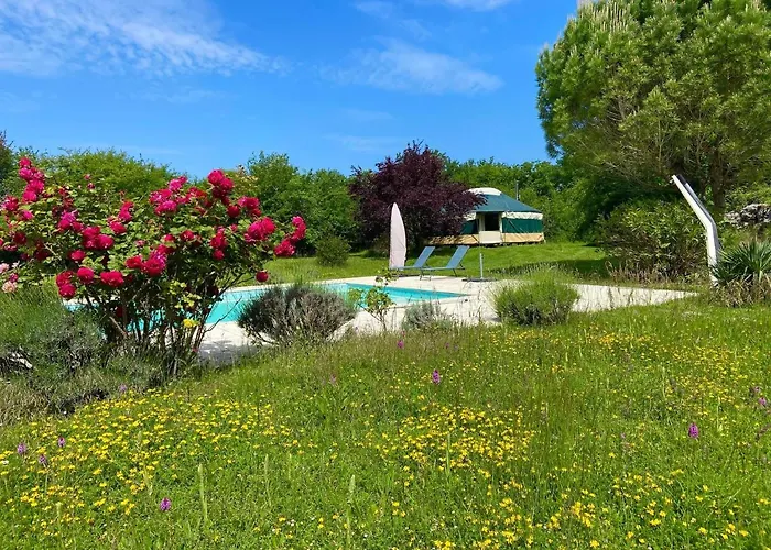 Yourte Maison Oya Lüks kamp alanı